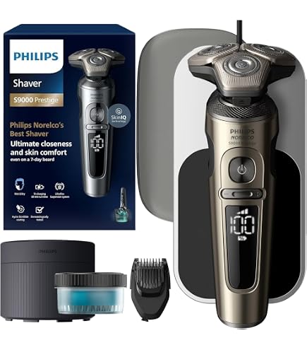 Amazon.com: Philips Norelco S9000 Prestige Rechargeable Wet & Dry